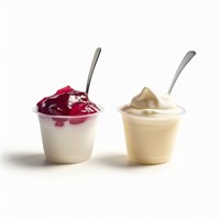 Йогурты ложковые, желе