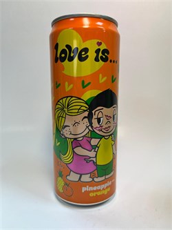 "Love is... Ананас-Апельсин", напиток газированный ж/б 330мл 1/12 30587 - фото 2113