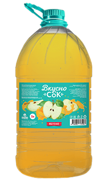 ВкусноСок 5л Яблочный ПЭТ 1/2шт УТ-00018172 - фото 2919