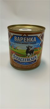 Варенка сгущенка вар. с сах. м.д.ж. 4% 370гр ж/б Алексеевское 1/20шт НФ-00000774 - фото 3009