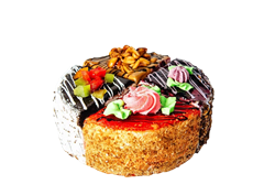 Торт "Порционный" 0,650кг 1/6 35612