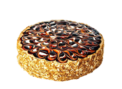 Торт "Медово-Карамельный" 1,4кг 1/4 35701