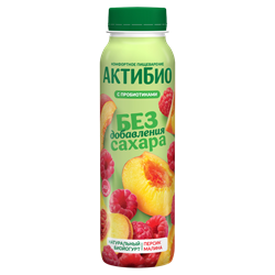 АКТИБИО ЙОГ ПИТ 260 ПЕРСИК-МАЛИНА П9 б/с 200635