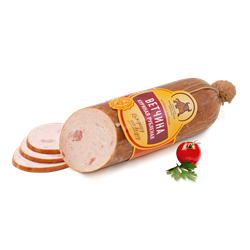 Ветчина Куриная рубленая 0,35 кг.шт. термоус.пак. "Высокий вкус" ГСП102632