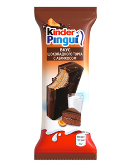 КИНДЕР ПИНГВИ 30 АБРИКОС 1*30 200943