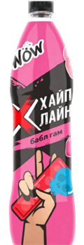 Напиток сильногаз "ХАЙПЛАЙН Бабл-гам" 0,42 л 1/12шт 36032