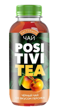 "Чай черный со вкусом персика"_0,4 ПЭТ_PositiviTea(Позитивити) 1/12шт																												 36001