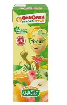 Нектар Фиксики 0,2л Яблоко-Груша с 5мес 1/27 23340