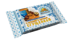 Молград Творожный продукт орех/сгущёнка 180 гр /12 шт ЗАМ  36371