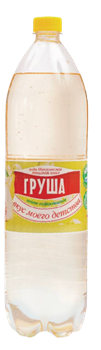 Напиток безалког среднегаз "Груша" 1,5л*6шт 00-00007314