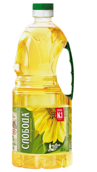 Масло подсолнечное Слобода раф.дез. в/с 1,8л. 1*6 11165