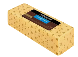 Сыр "Сливочный"брус"  45% "Сыробогатов" 3,0-3,5кг полутв. SRW  00-00015548