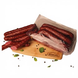 КОЛБАСКИ САЯНСКИЕ ОХОТНИЧЬИ П/К 0,6 ГАЗ/УПАК СМП 2121162