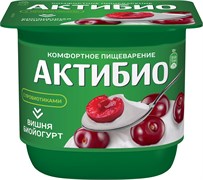 АКТИБИО ЙОГ 130 ВИШНЯ 1/12ШТ 194592