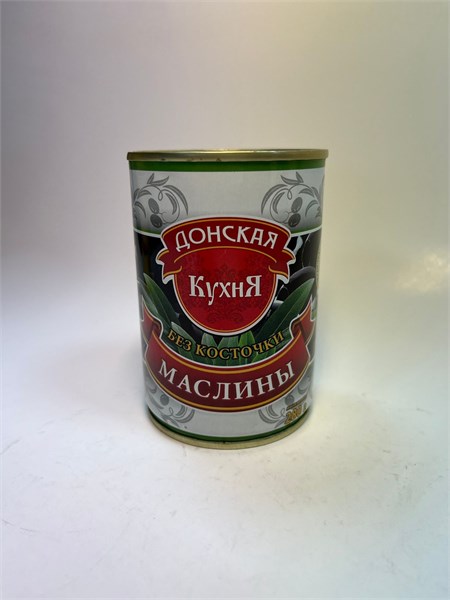 МАСЛИНЫ Донская Кухня (без косточки) 280гр 1/12шт 00000000148 - фото 1087