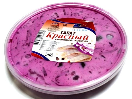 Салат "Красный" 0,150гр  21360 - фото 1154