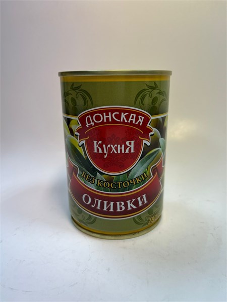 ОЛИВКИ Донская Кухня (без косточки) 280гр 1/12шт 00000000261 - фото 1392