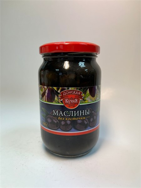МАСЛИНЫ Донская Кухня СТЕКЛО 340гр 1/12шт 00000000981 - фото 1393