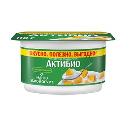 АКТИБИО ЙОГ 130 МАНГО 1/12шт 200491 - фото 2242