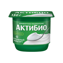 АКТИБИО ЙОГ 130 НАТУРАЛЬНЫЙ 1/12ШТ 194588