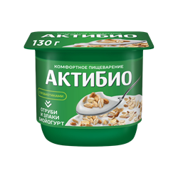 АКТИБИО ЙОГ 130 ОТРУБИ-ЗЛАКИ 1/12ШТ 194594