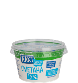 БМК "Сметана" 180гр 15% стакан 1/12шт 36118