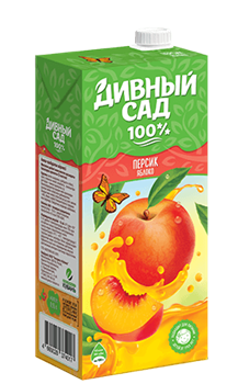 Дивный сад Нектар 0,95л яблочно-персиковый  д/пит 1/12шт УТ-00023792