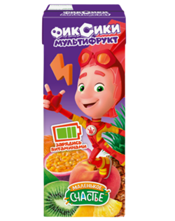 Нектар Фиксики 0,2л Мультифрукт с 8мес 1/27 16087