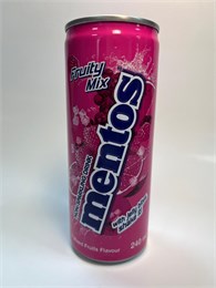 Напиток б/а не газ. 240 мл Mentos Fruity Mix, ж/б 1/24шт 20516