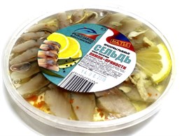 Сельдь "Матье" ф/к в масле с лимоном и пряностями 0,160гр 1/20шт 20969