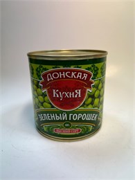 Горошек зеленый Донская Кухня 400гр ж/б 1/12 21295