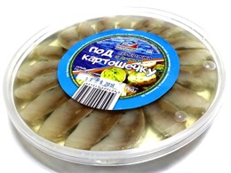 Сельдь ф/к в масле с лучком маринованным "Под картошечку" 0,160гр 1/20шт 21571