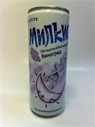 Напиток безалкогольный Милкис 250мл Виноград 1*30 21782