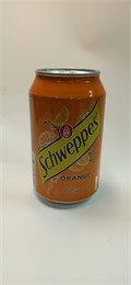 Напиток б/а газированный Schweppes ORANGE 0,33 мл (24шт) 21960