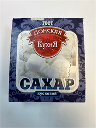 Сахар рафинад Донская Кухня 425гр ГОСТ 1/24шт 22049