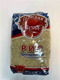 Рис пропаренный Донская Кухня 0,8кг 1/12 шт 22279