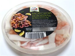 Морской коктейль в рассоле 0,100гр п/э б. 1/80шт 22317