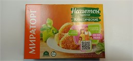 Наггетсы куриные 300г классические 1/12 1010003817