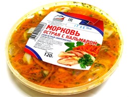 Морковь острая с кальмаром 0,120гр  22473