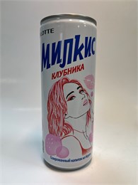 Напиток безалкогольный Милкис 250мл Клубника 1*30 22494