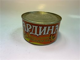 Сардина (иваси) и сельдь тихоокеанская с д/м 240гр СТО 1/48шт 22608