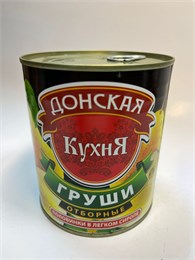Компот Груша половинки Донская Кухня 850мл 1/12шт 22710