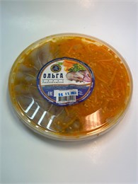 Ассорти Ольга (сельдь ф/к, морк. с кунжутом) 0,190 1/20 Оф102434