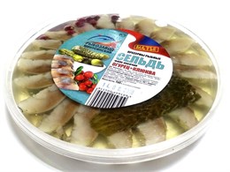 Сельдь "Матье" ф/к в масле с огурцом и клюквой 0,160гр 1/20шт 23026