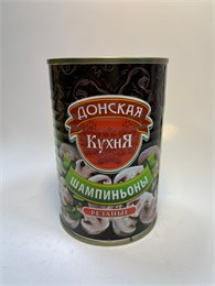 ШАМПИНЬОНЫ резаные Донская Кухня 425 мл ж/б 1/24шт 00000000274
