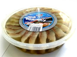 Сельдь ф/к в масле с аром.копчения "Под водочку" 0,160гр 1/20шт 23570