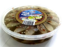 Сельдь ф/к в масле с пряностями "Под картошечку" 0,160гр 1/20шт 23829
