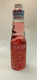 ТМ НАТА "Рамуне со вкусом Клубники", Напиток б/а газированный, 200мл стекло 1*30 23929