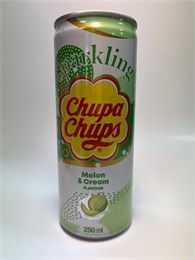 Напиток газироанный Чупа Чупс Дыня крем 250мл /SLIM CAN/ 1/24 24007