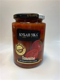 Томаты Очищенные в томатном соке 720гр с/б 1*8шт 00-00001975